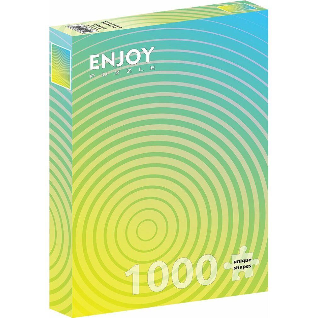 enjoy Puzzle dégradé de couleurs circulaire 4, 1000 pièces