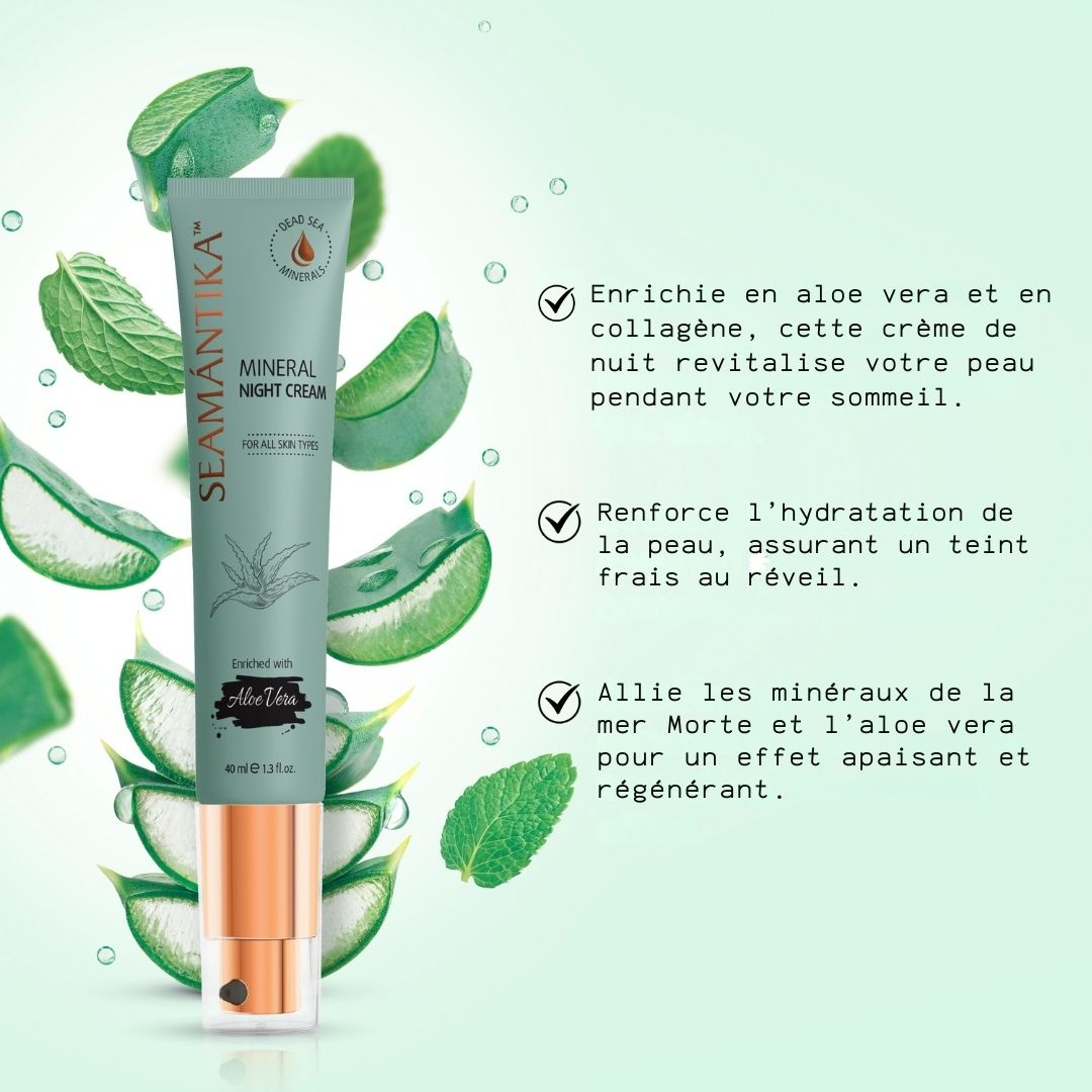 SEAMANTIKA - Crème de Nuit Aloe Vera