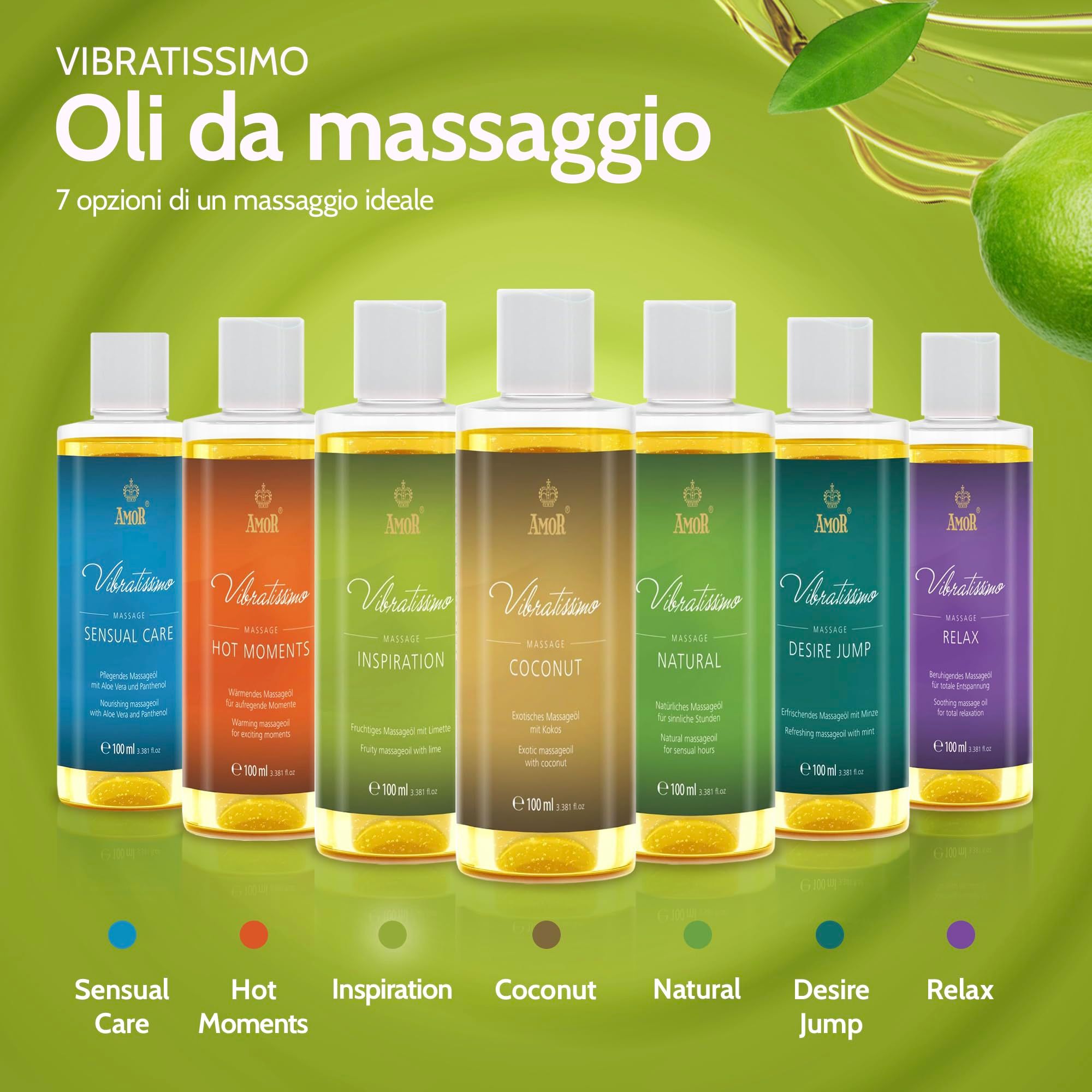 Vibratissimo Huile de Massage Inspiration