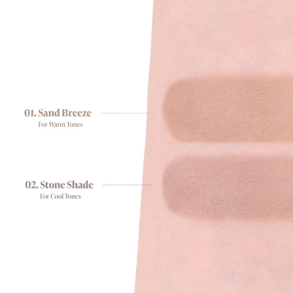 BANILA CO Romantic Blush Contour 02 Stone Shade voor koele huidtinten.