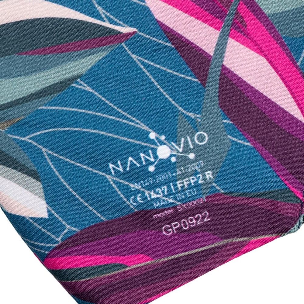 Nanovio FFP2 Maske herbruikbaar - Happy Leaves