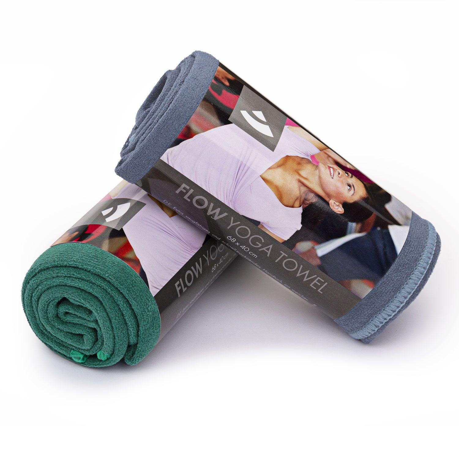 bodhi Yoga handdoek FLOW Towel S, Moonlight Blue (NO SWEAT Yoga Towel)