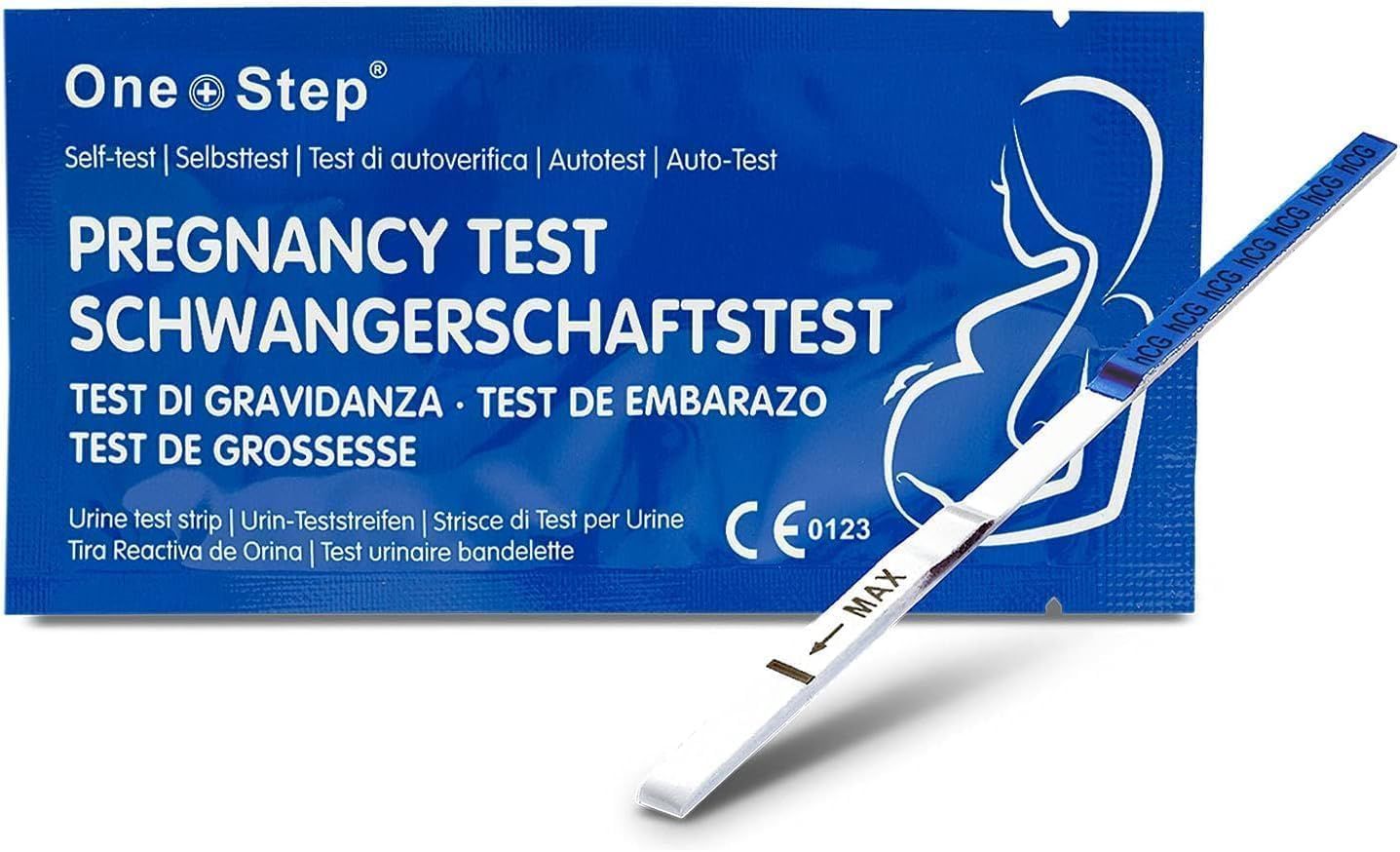 One+Step Blue Line ultra gevoelige zwangerschapstest - Vroege test 10 mIU/ml