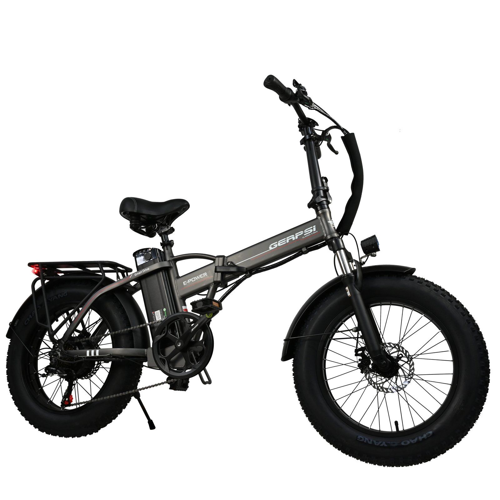 BAOLUJIE DZ2002 Elektrische fatbike voor volwassenen, 48V 16Ah verwijderbare accu