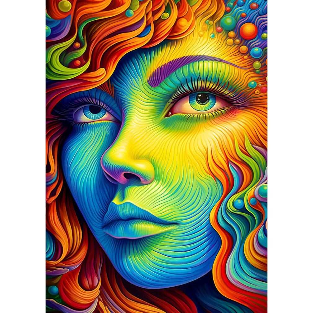 enjoy Puzzle Painted Miss 1000 pièces