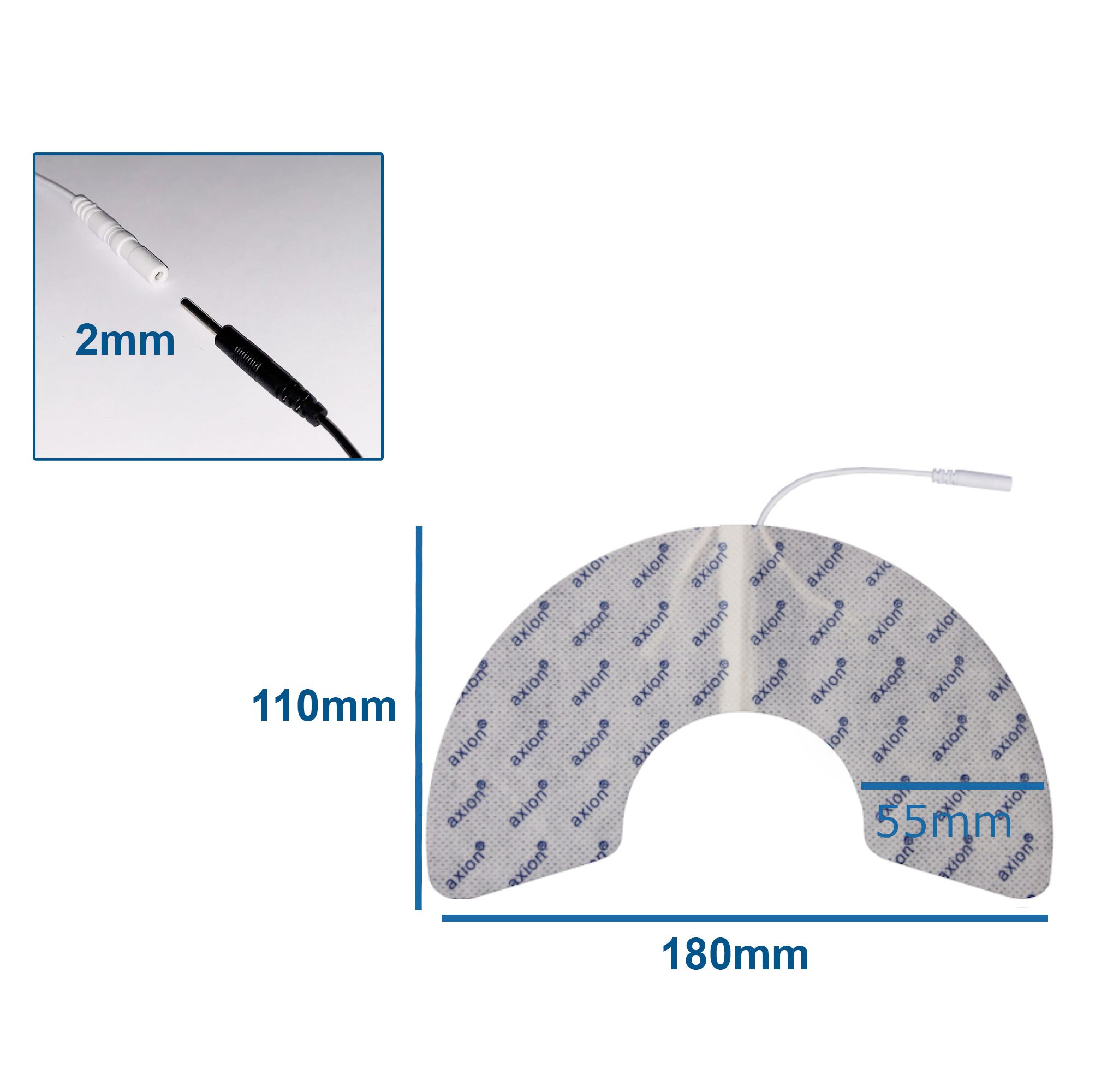 axion® zelfklevende knie-elektroden