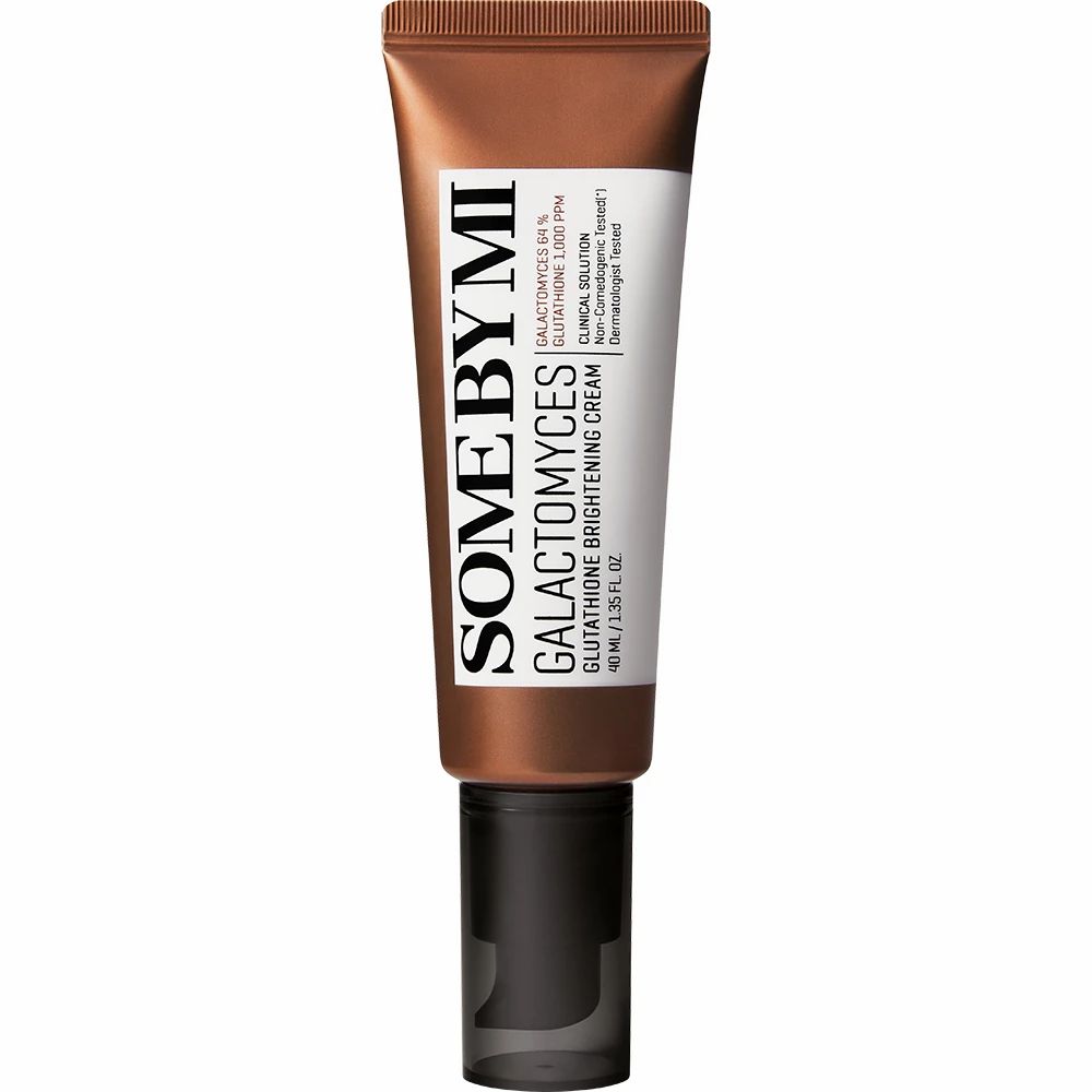 Tube de crème SOME BY MI Galactomyces. Inscription : Galactomyces, Glutathione, 40 ml.