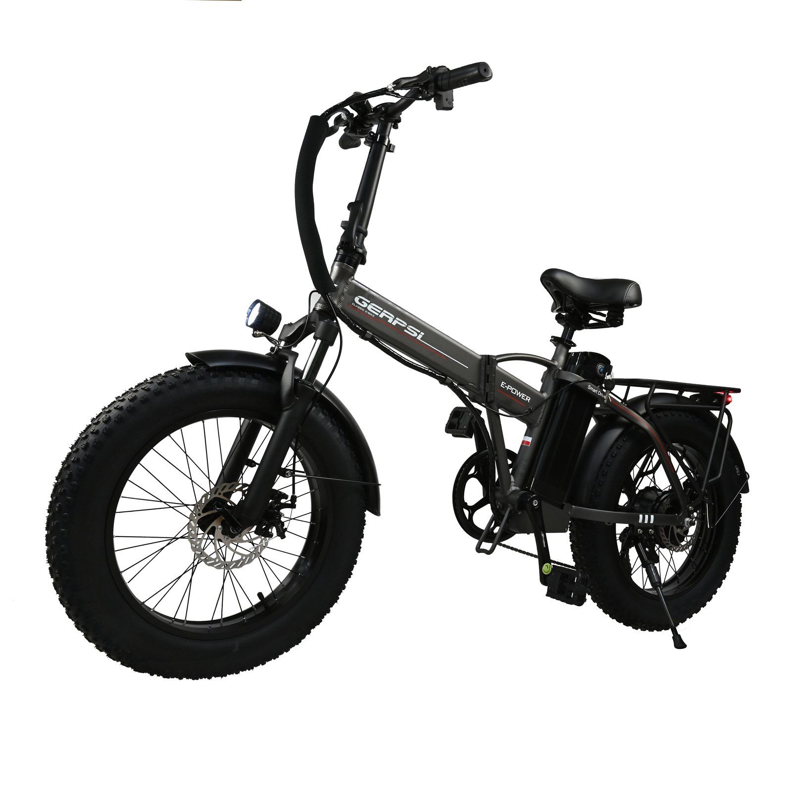 BAOLUJIE DZ2002 Elektrische fatbike voor volwassenen, 48V 16Ah verwijderbare accu