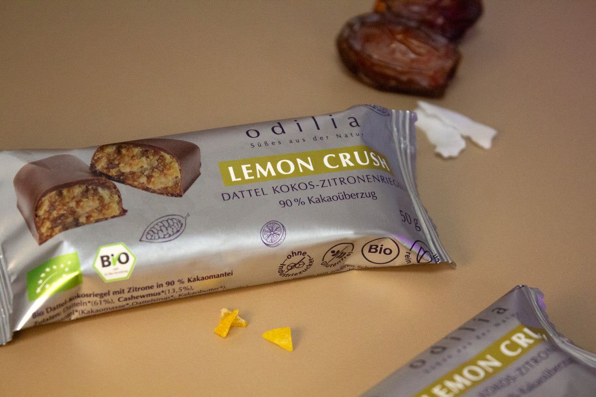 odilia Lemon Crush Barre datte-coco-citron