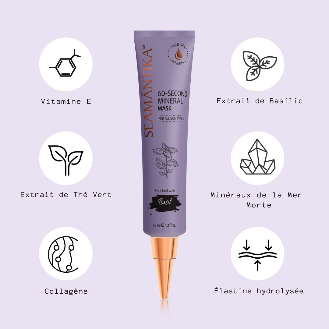 SEAMANTIKA - Masque Minéral Basilic