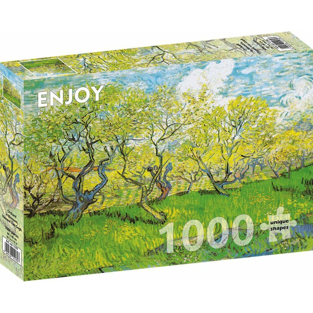 enjoy Puzzel Vincent Van Gogh: De bloeiende boomgaard 1000 stuks