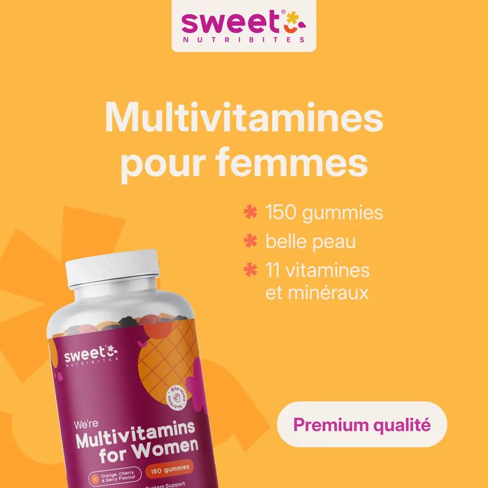 Sweet Nutribites Multivitamines pour Femmes