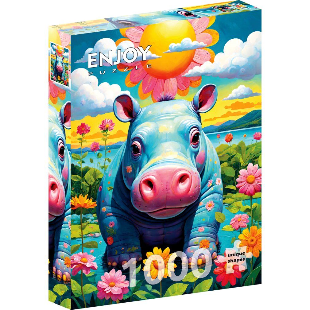 enjoy Zonnebloem-Grape Puzzel 1000 delen
