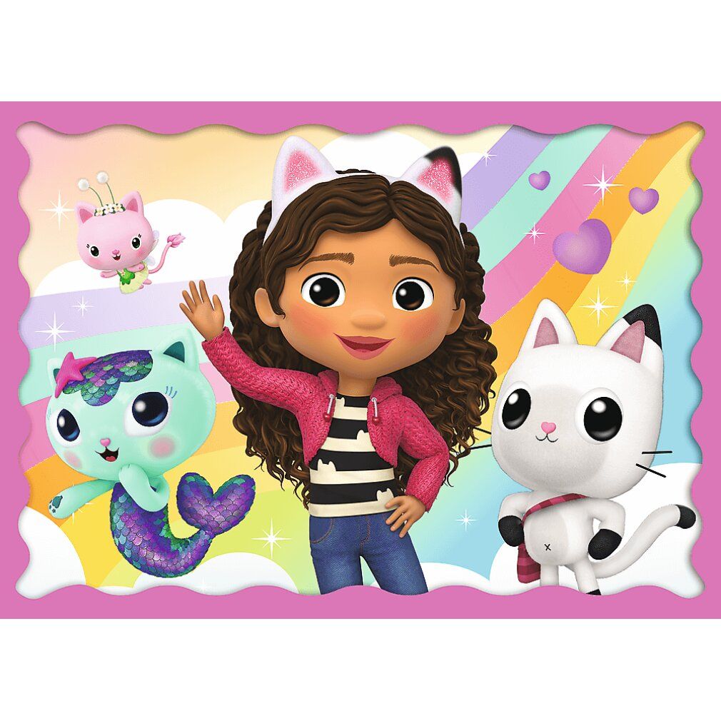 trefl Puzzel Gaby's Magic House 4in1 (35,48,54,70 stuks)