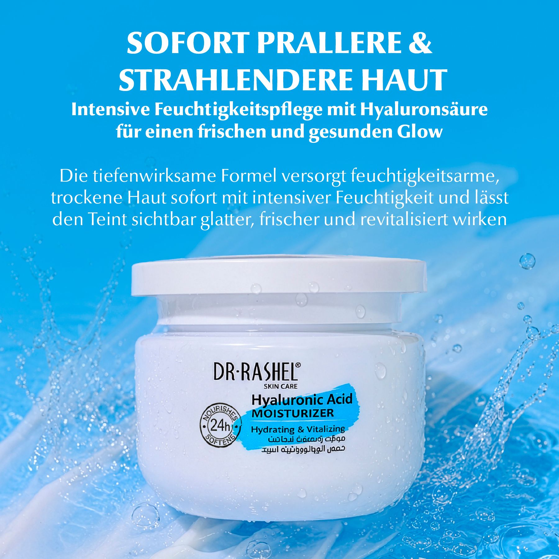 DR. RASHEL Crème de jour Crème pour le visage à l'acide hyaluronique