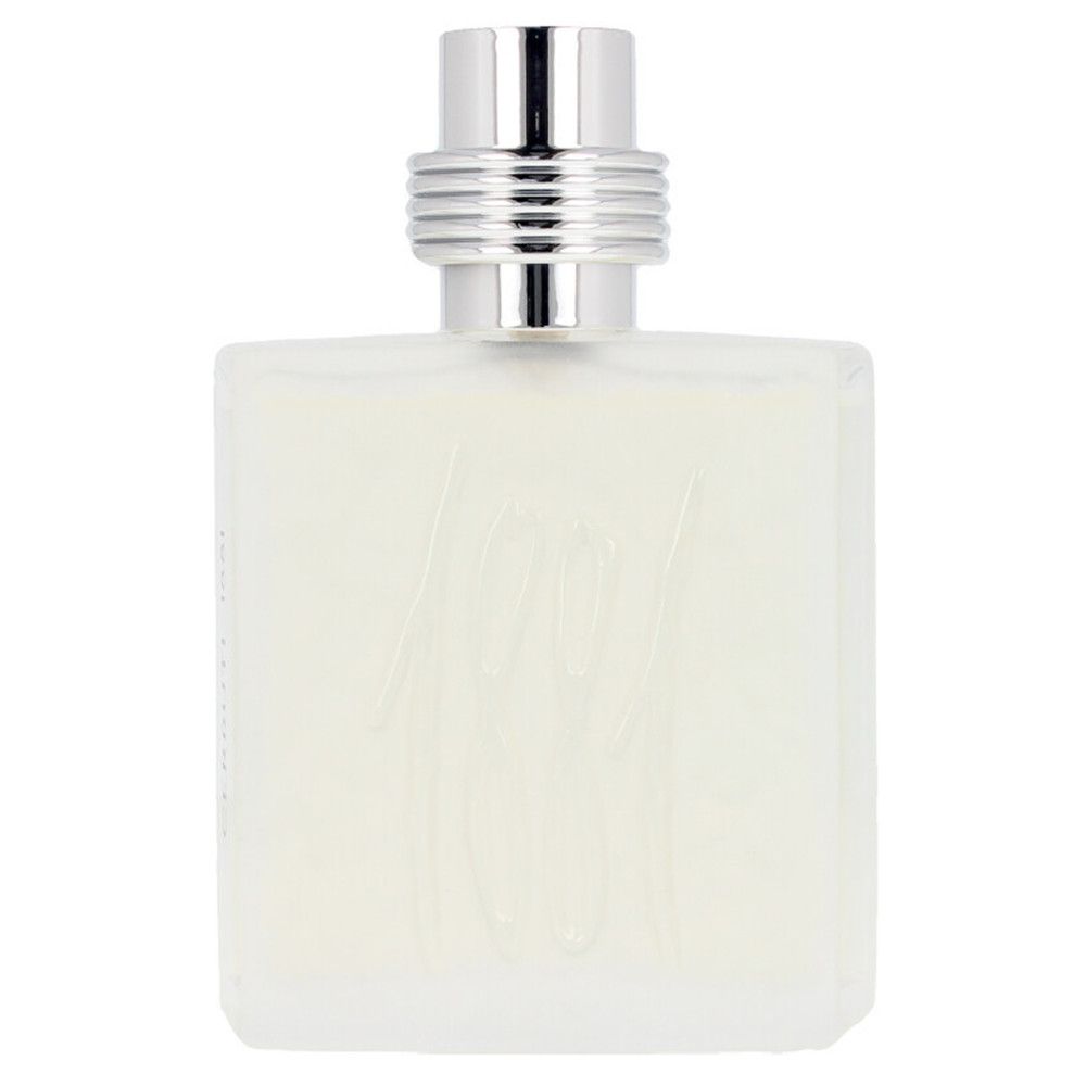 Flacon Cerruti 1881 Pour Homme. Forme carrée, bouchon argenté. Logo en relief sur le devant.