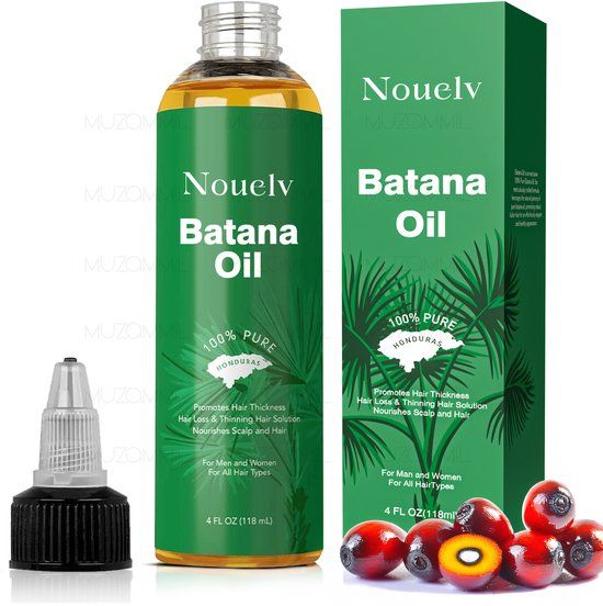 Nouelv Batana Oil - 100% Puur & Natuurlijke Haarolie tegen Haaruitval - Dermatologisch Getest
