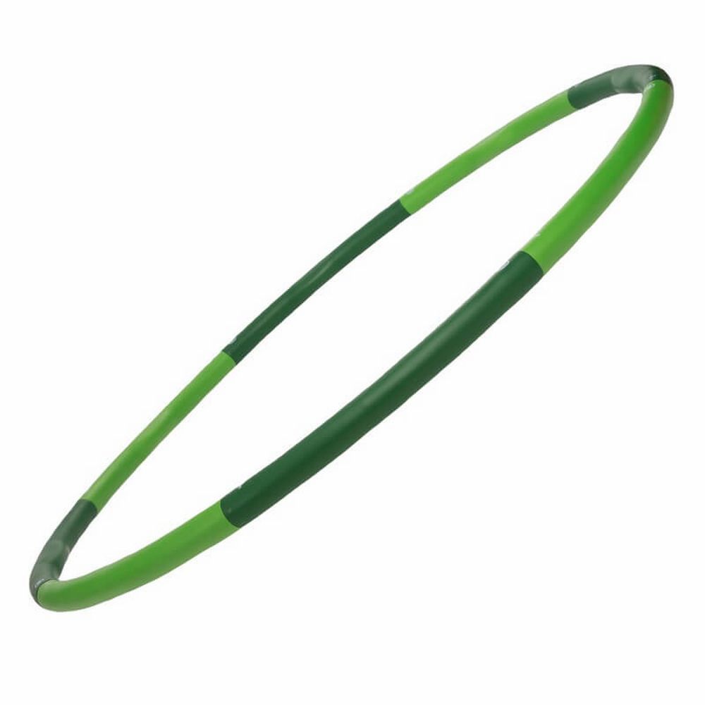 Hoopomania Light Hoop Vert clair/Vert foncé hula hoop en mousse, 1,2 kg, Ø 100 cm
