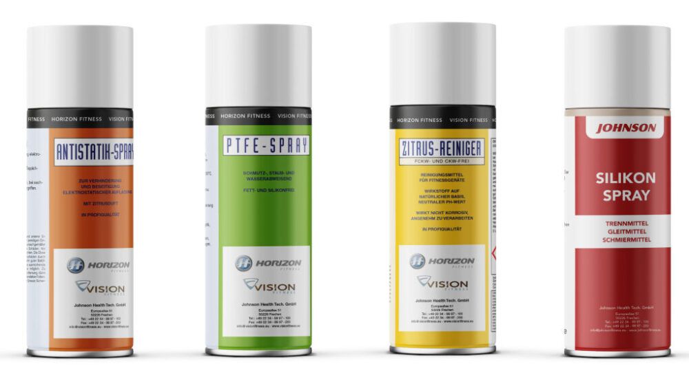 Onderhoudsset Horizon – siliconespray, PTFE, citrusreiniger en antistatisch