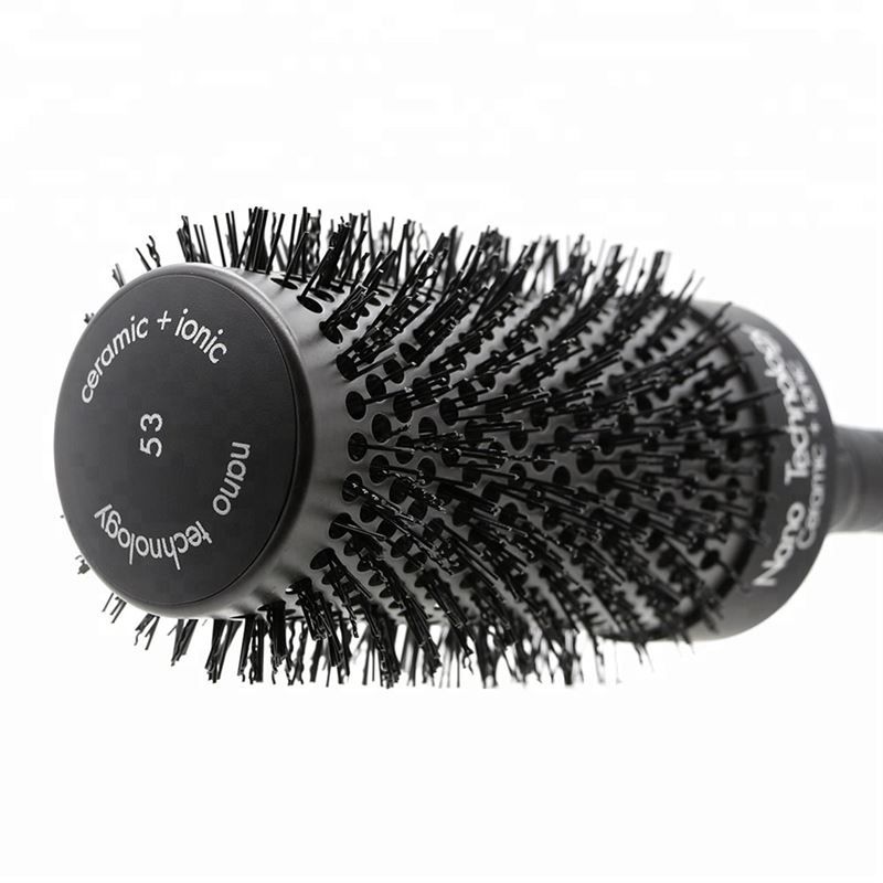Brosse ronde céramique et ionique, diamètre 53 mm.