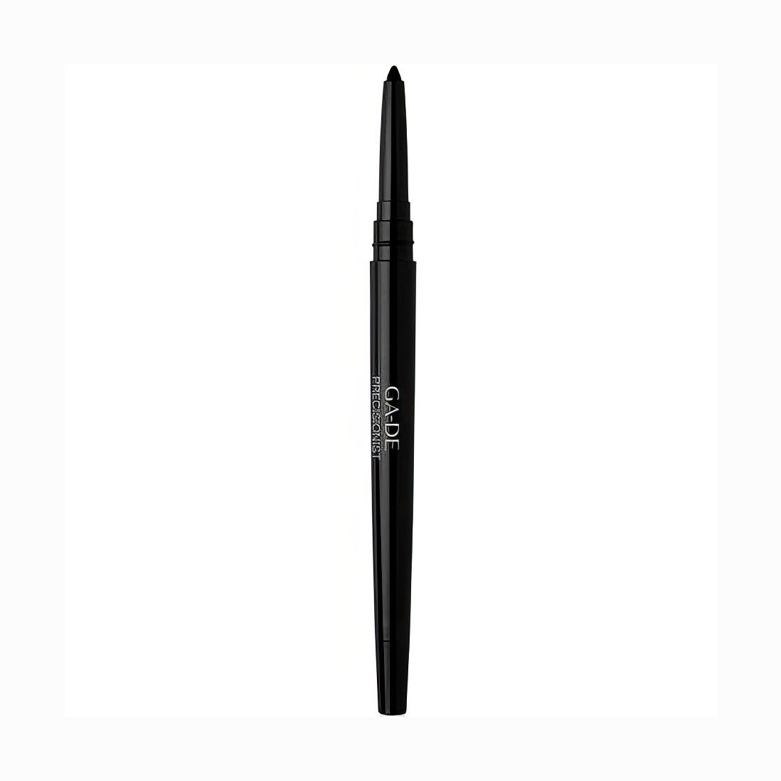 Eyeliner noir. Forme cylindrique, étui noir. Inscription: GA-DE Precisionist Waterproof.