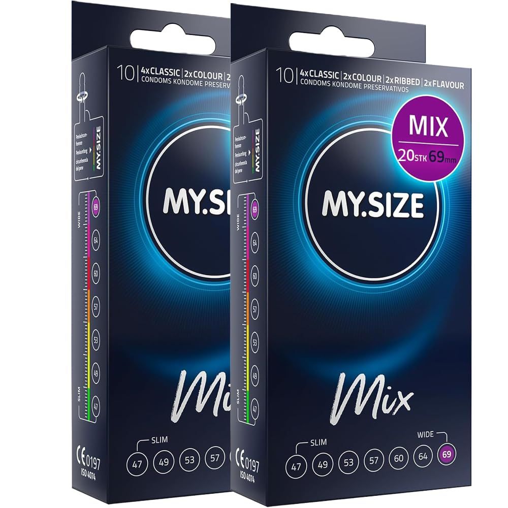 MY.SIZE Mix Préservatifs 69mm