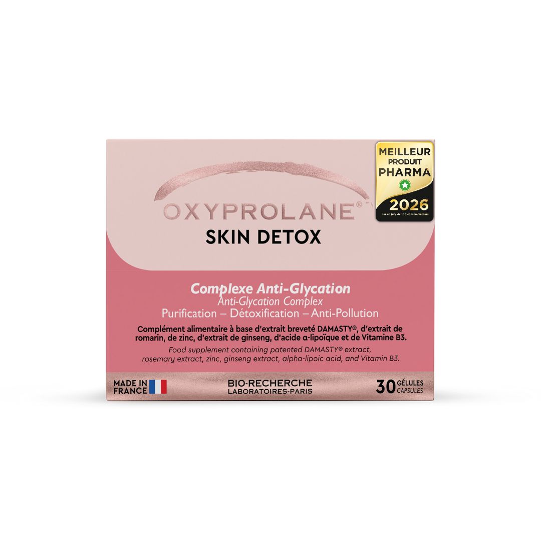 Oxyprolane® - Capsules tegen glycatie & huidontgifting