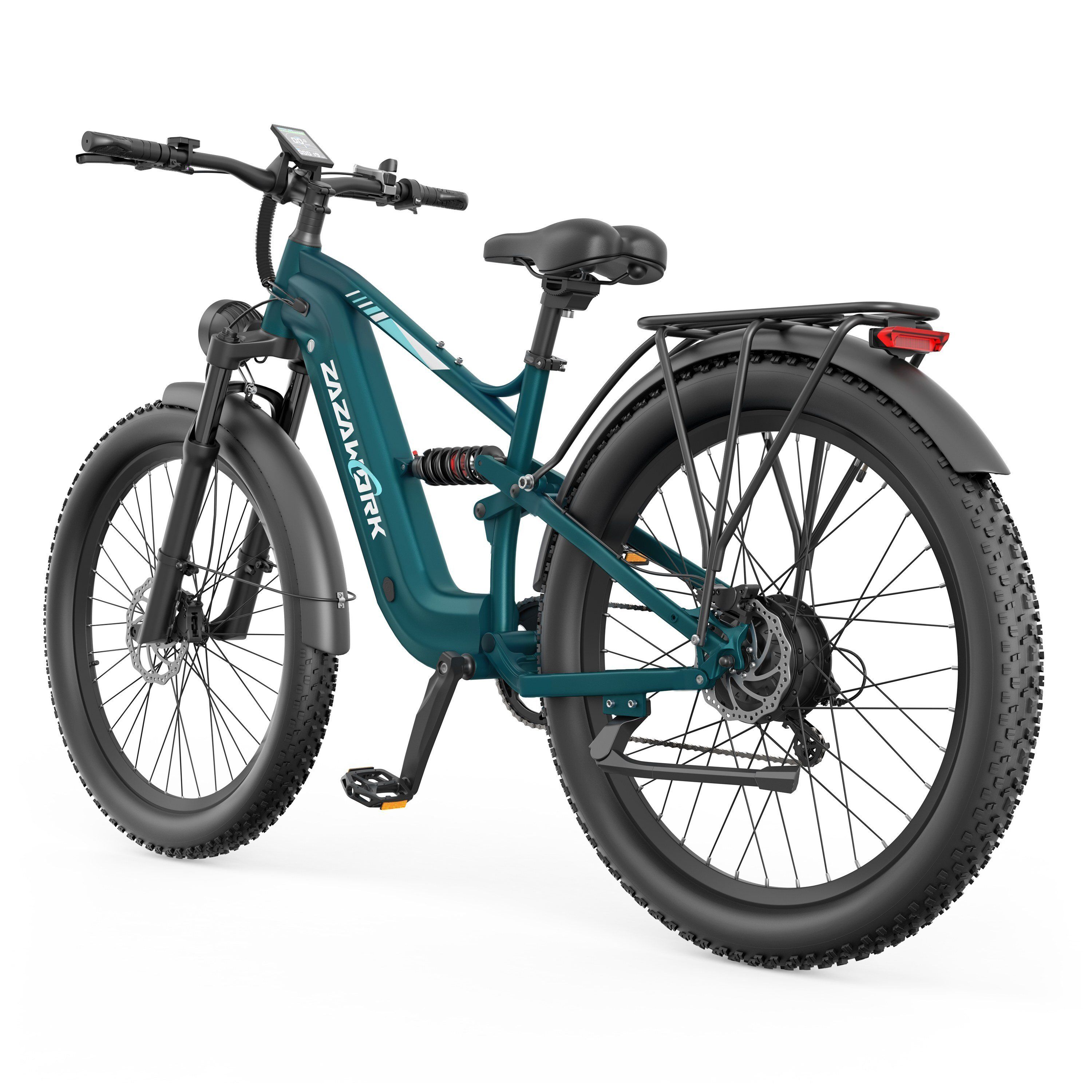 ZAZAWORK CF500 VTT électrique, batterie 48 V 20 Ah, autonomie de 90 km