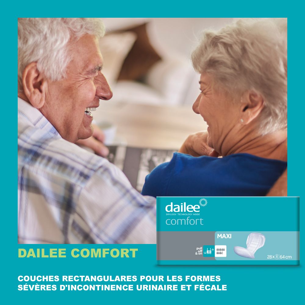 Dailee Comfort Maxi Protections Anatomique Incontinence