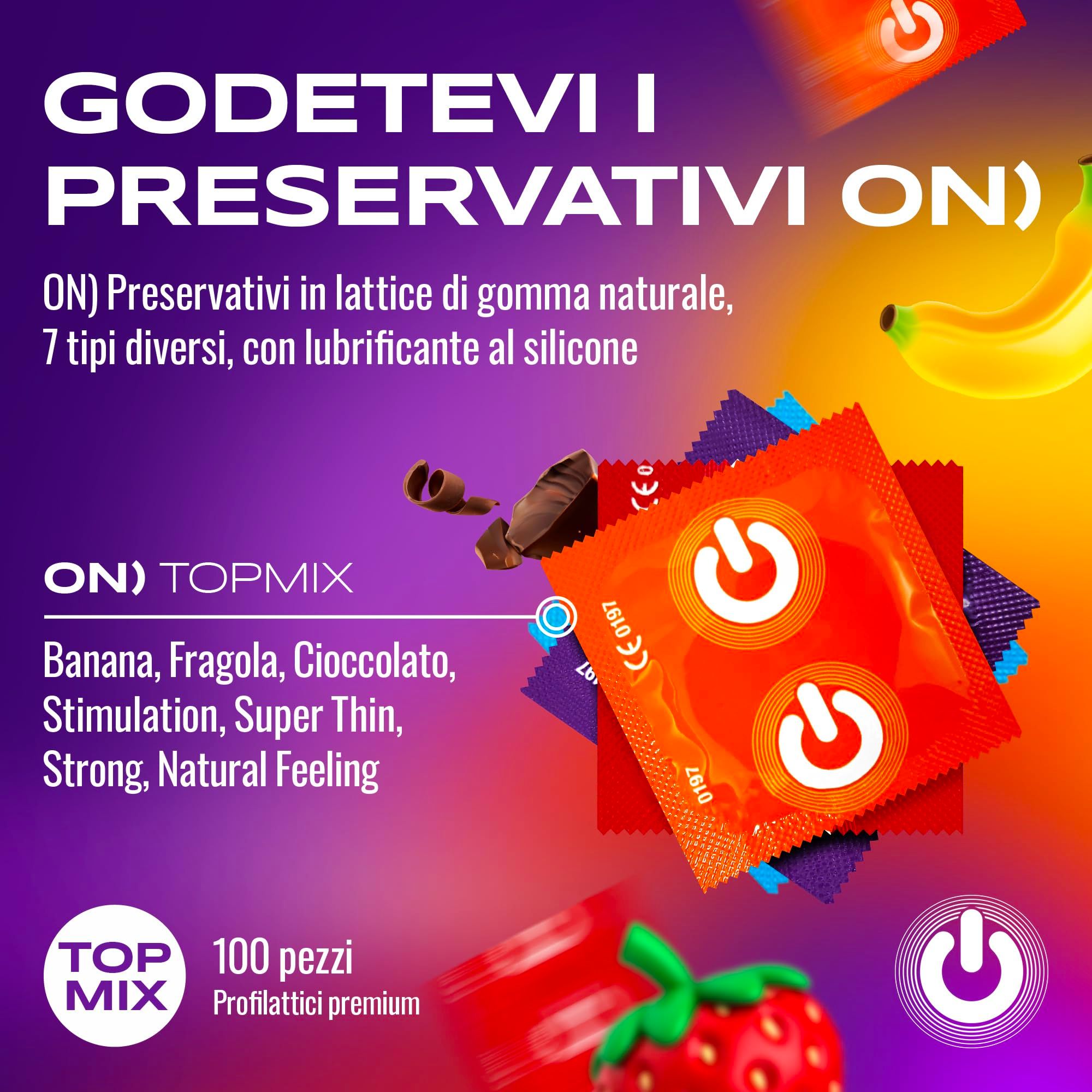 ON) Préservatifs Mix 54mm