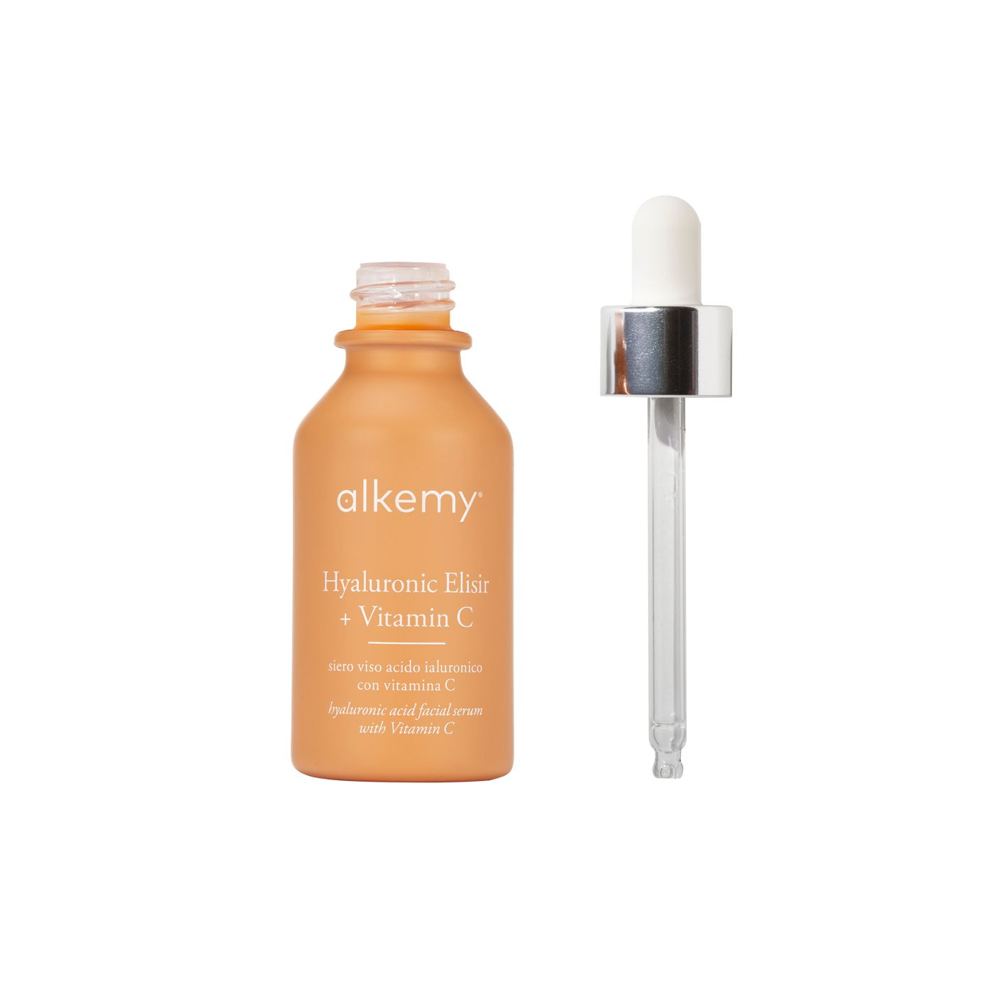 Alkemy Sérum Visage Acide Hyaluronique et Vitamine C, Hydratant et Illuminant