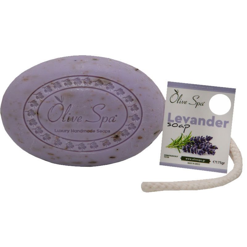 Olive Spa - Handgemaakte koordzeep met lavendelgeur