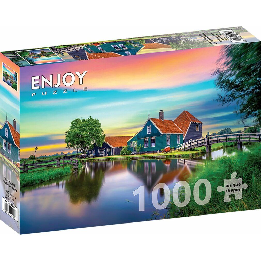enjoy Puzzle Ferme aux Pays-Bas 1000 pièces