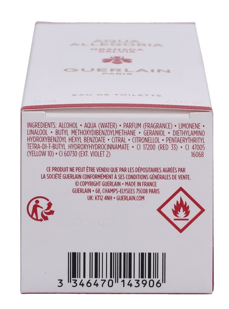 Witte rechthoekige doos met tekst en barcode. Bevat ingrediënten en waarschuwingen.