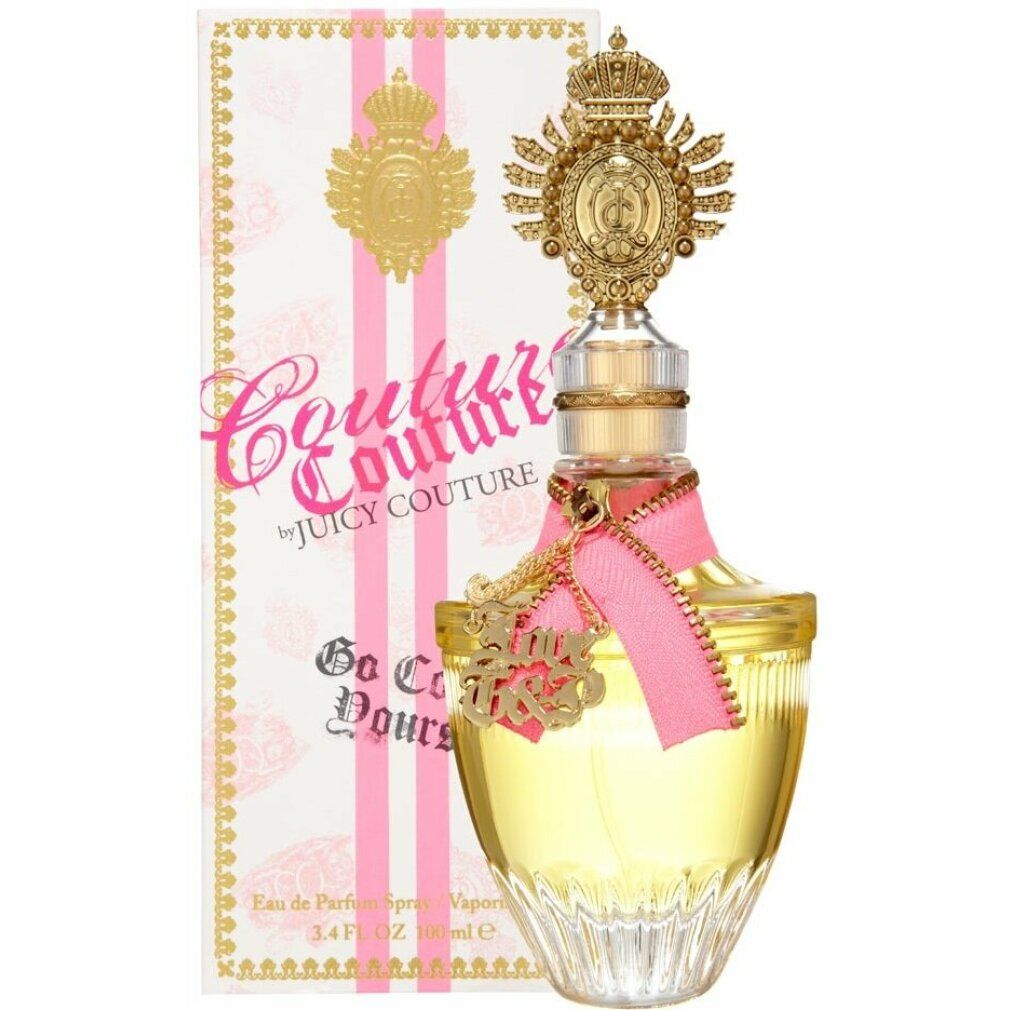 Flacon et emballage du parfum Juicy Couture Couture Profumo da Donna, 100ml.