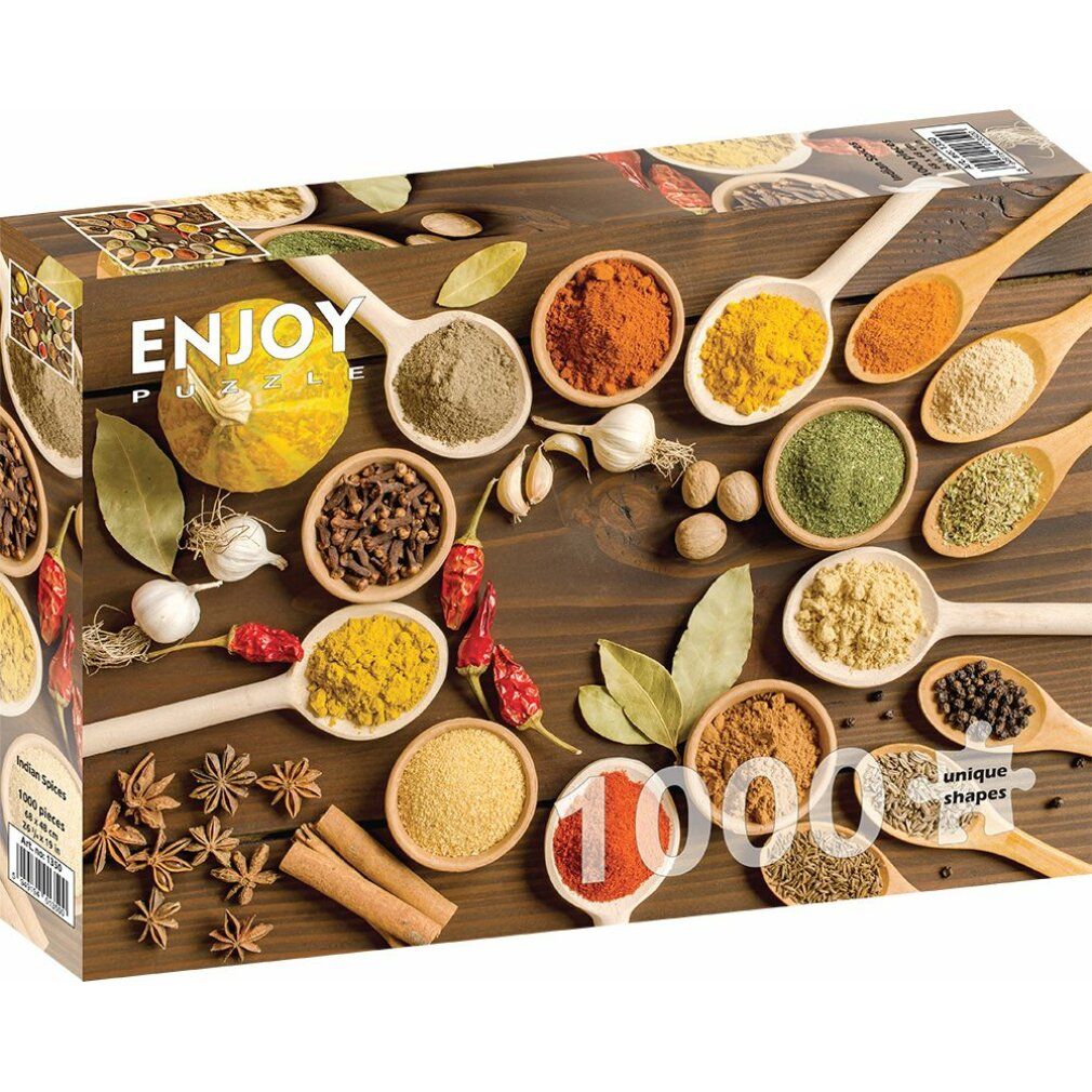 enjoy Puzzel Indiase specerijen 1000 delen