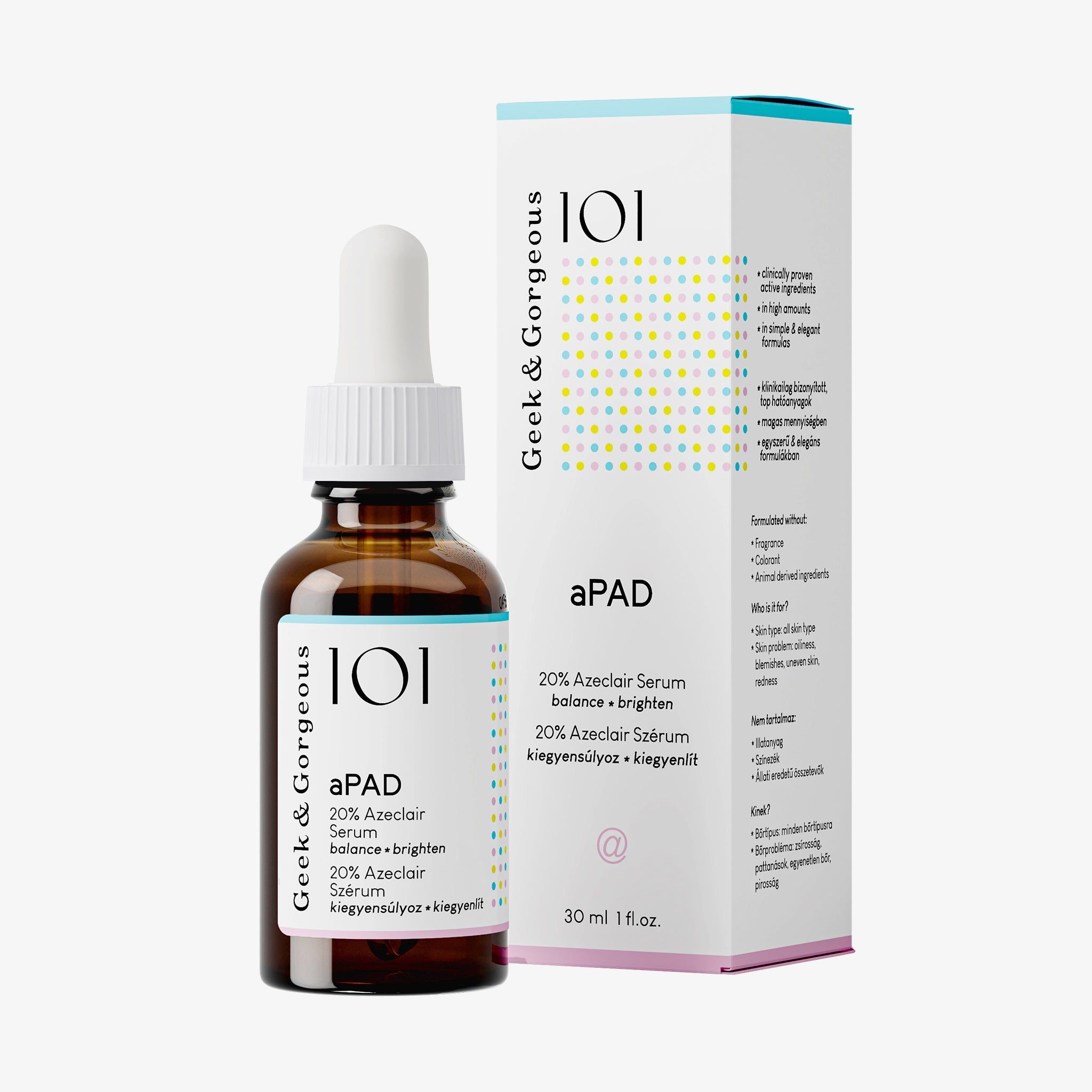 Geek & Gorgeous  aPAD, Azelaic Acid Soothing Serum