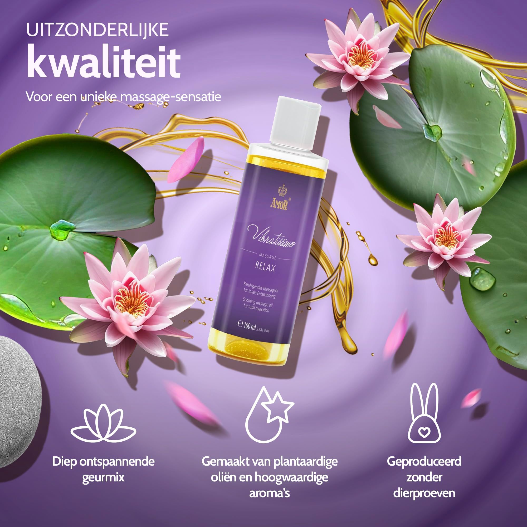 Vibratissimo Massageolie Relax
