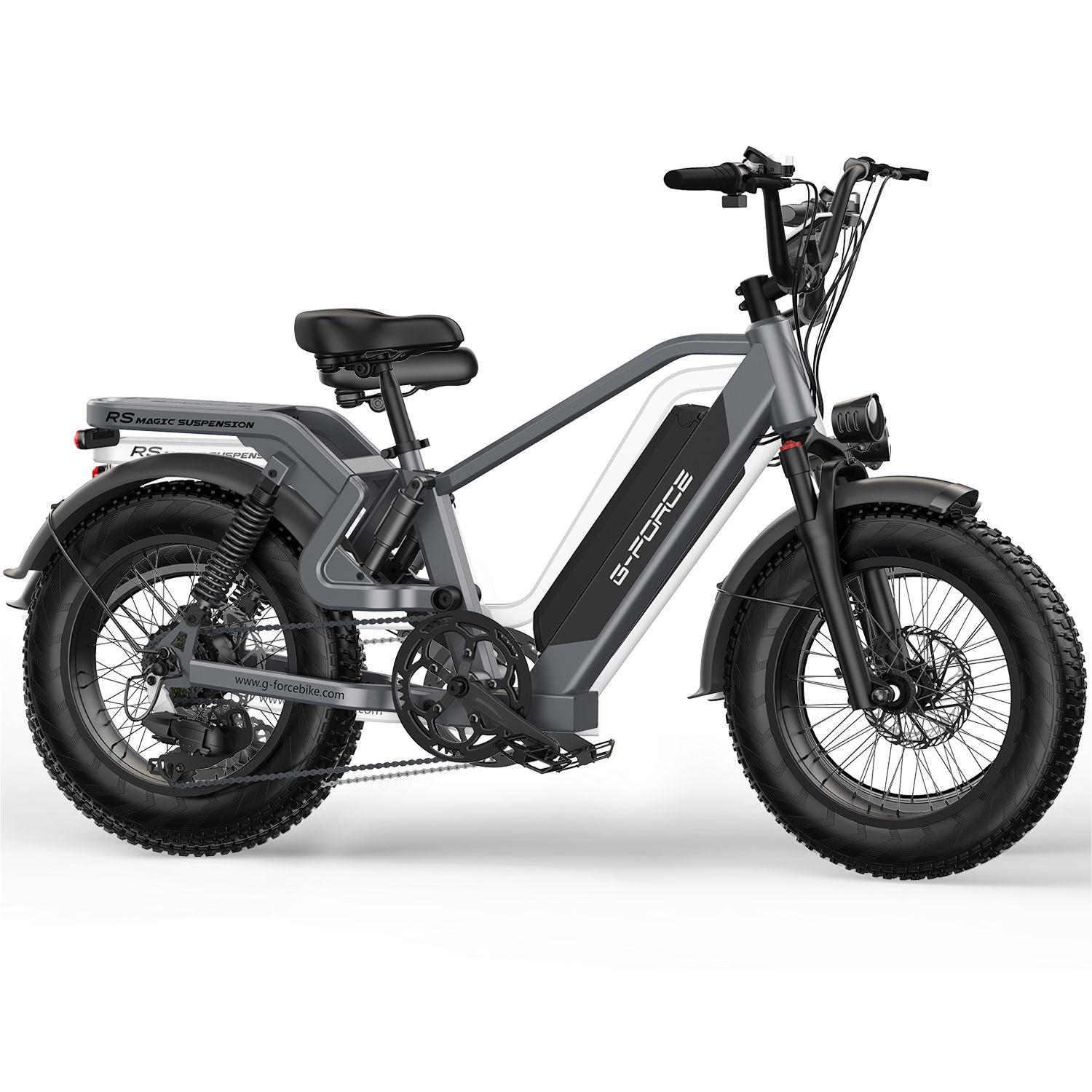 G-FORCE RS Vélo électrique tout suspendu, batterie amovible 48 V 15 Ah