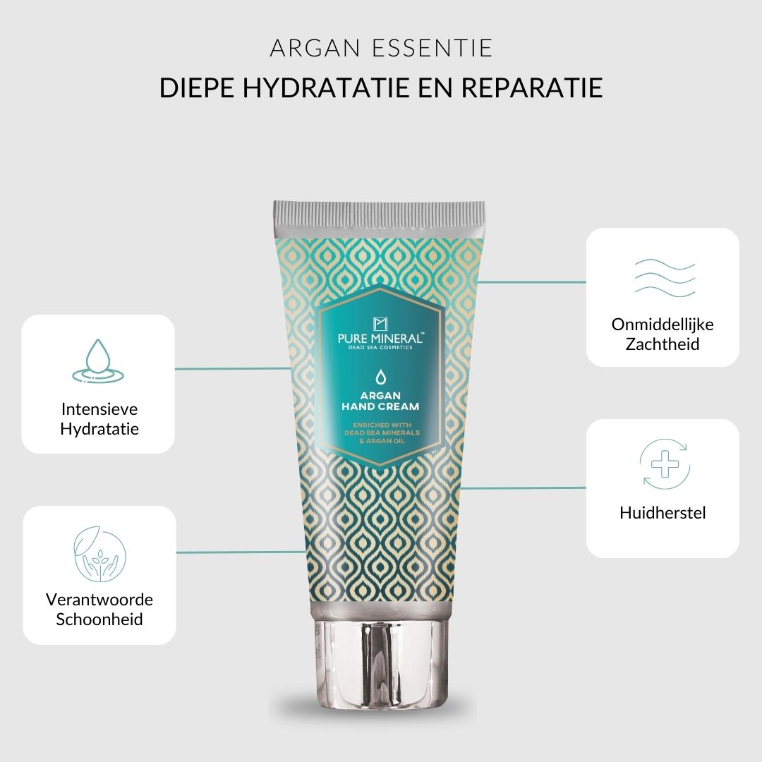 Pure Mineral - Voedende Handcrème Argan