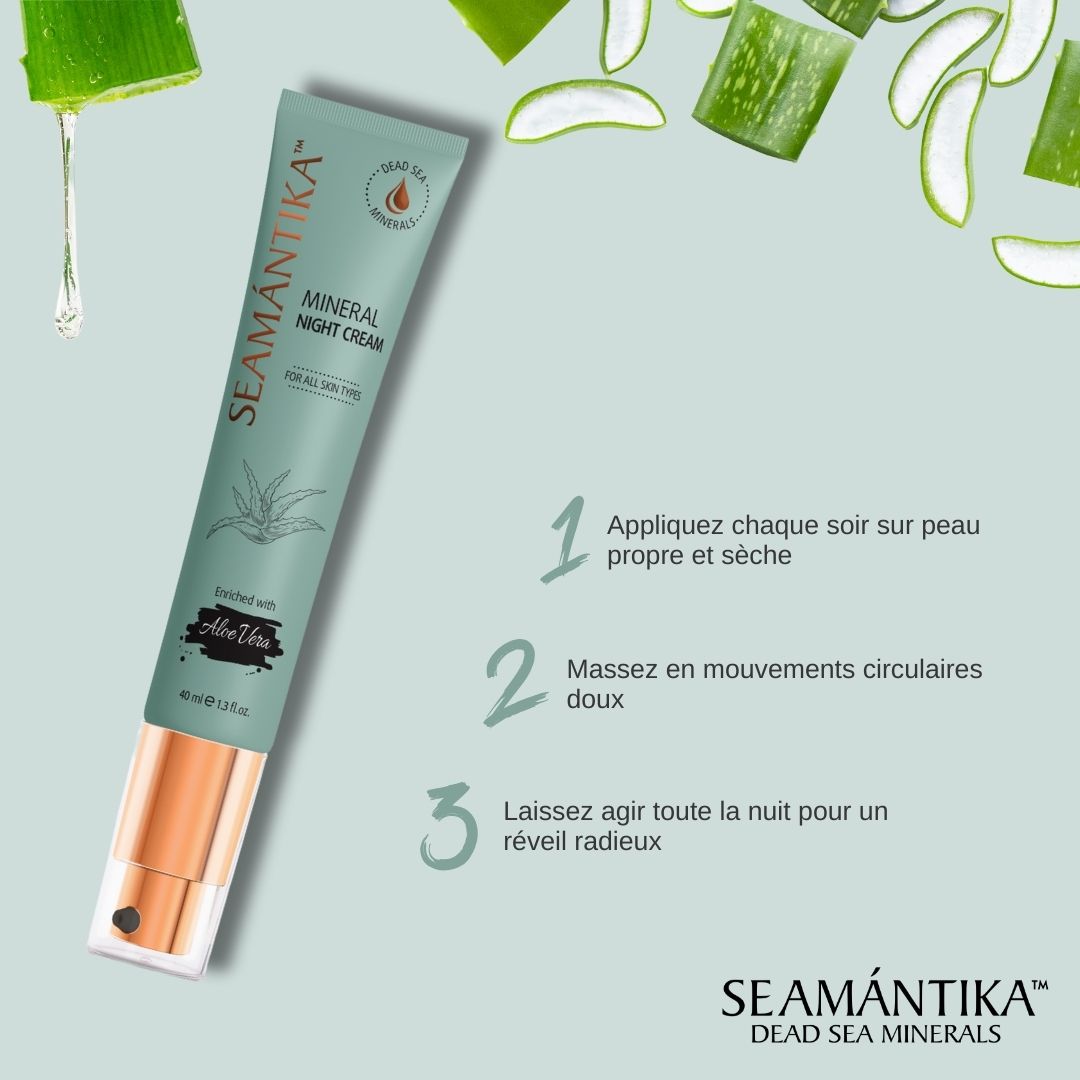 SEAMANTIKA - Crème de Nuit Aloe Vera