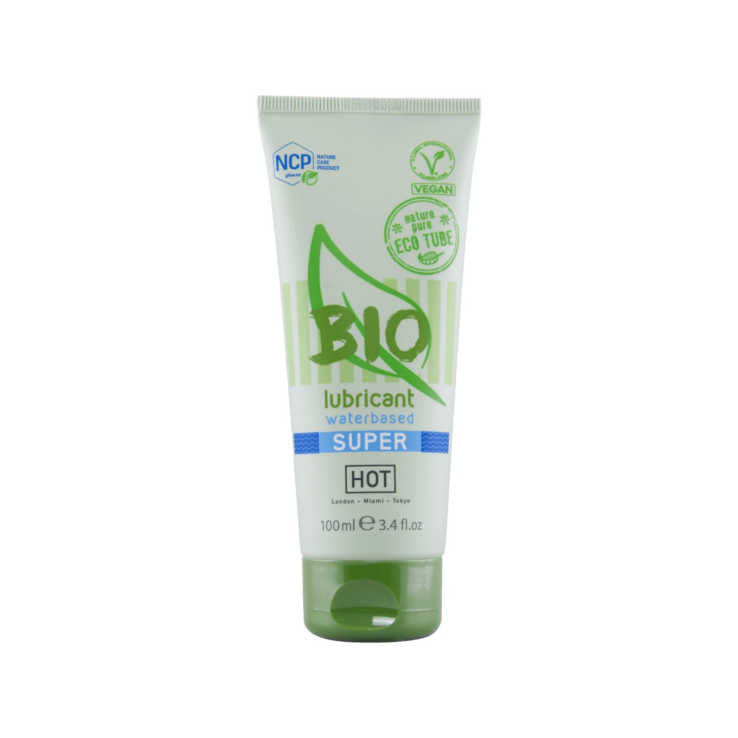 HOT Bio Super glijmiddel tube, waterbasis, 100ml.