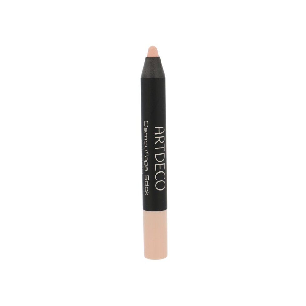 Stick correcteur Artdeco. Bâton noir avec embout beige. Inscriptions "ARTDECO" et "Camouflage Stick".