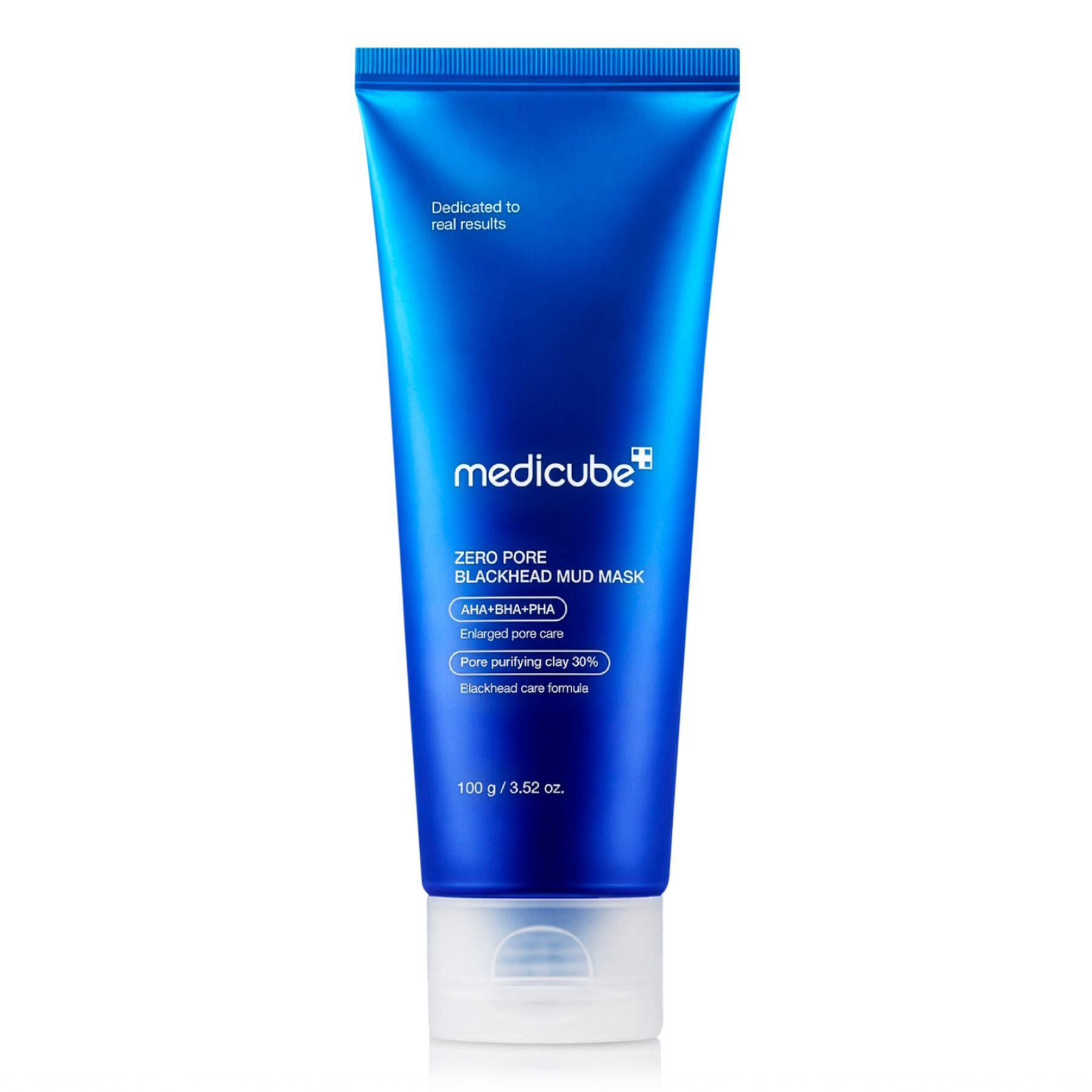 Tube bleu Medicube Zero Pore Blackhead Mud Mask, 100g.