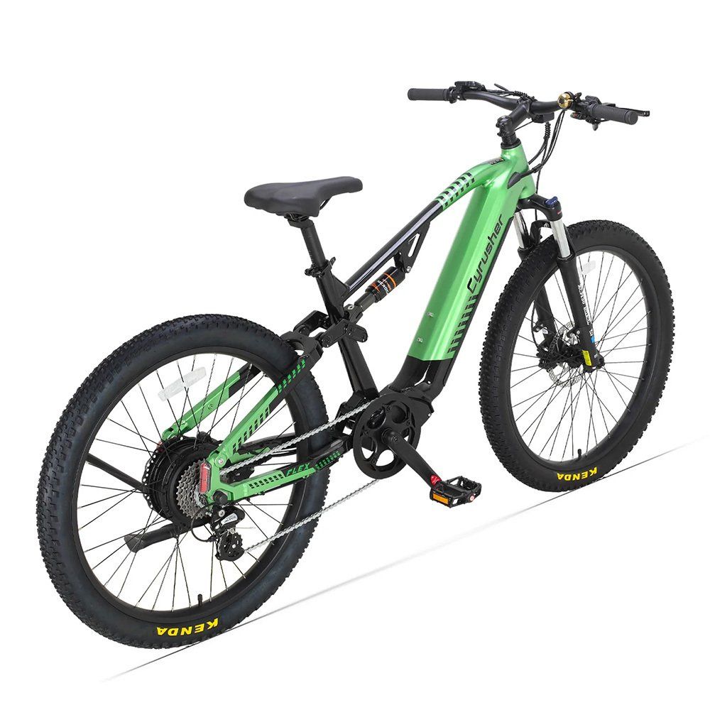 Cyrusher Flex Volledig geveerde elektrische fiets, 48V 15Ah