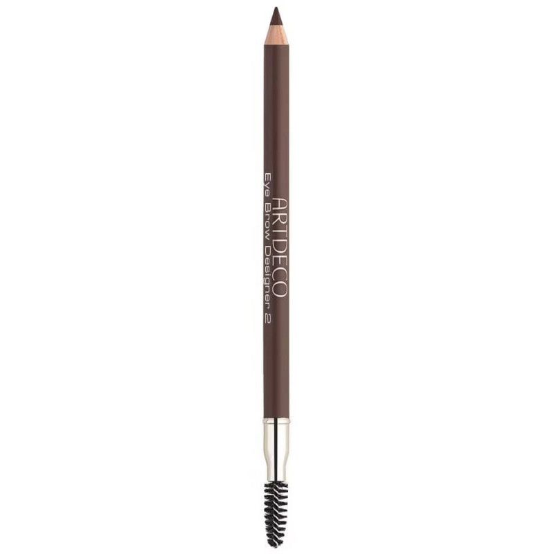 Crayon à sourcils ARTDECO avec brosse, brun foncé.