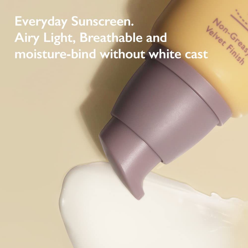 Haruharu Wonder Black Rice Moisture Airyfit Lichtere, meer hydraterende dagelijkse zonnebrandcrème