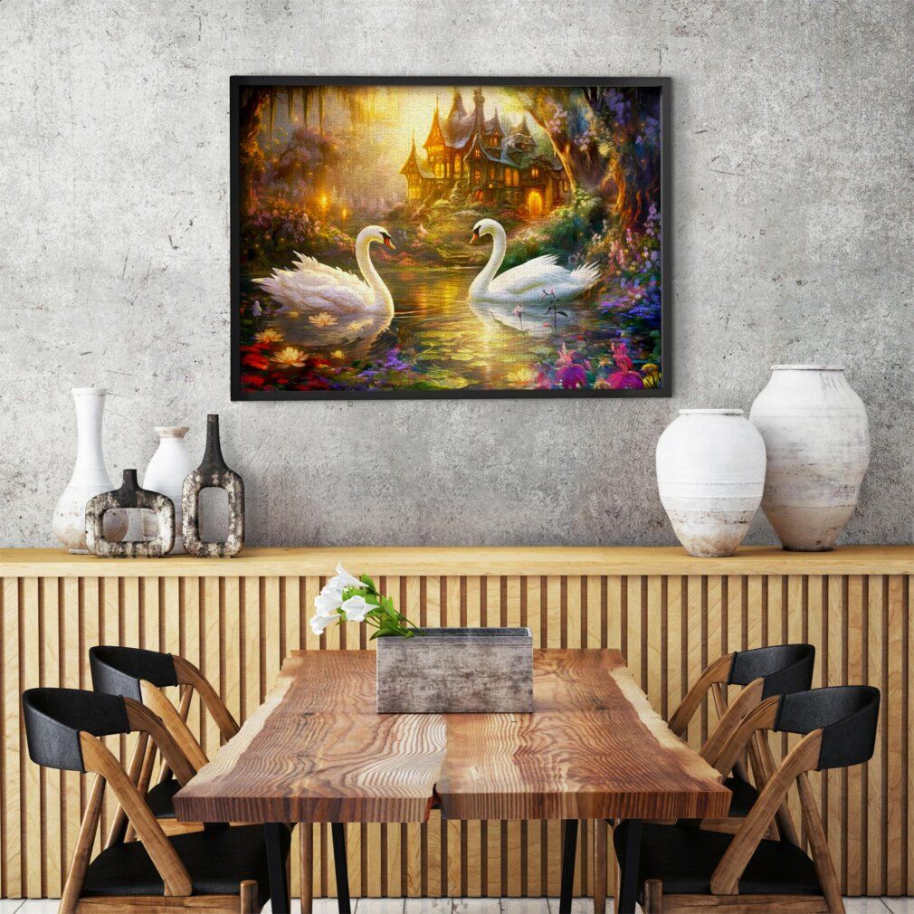 enjoy Chant du cygne puzzle 1000 pièces