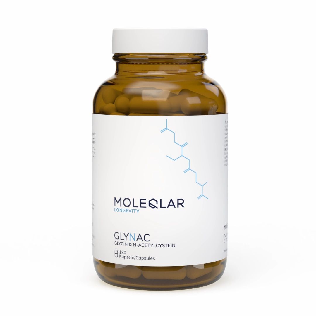 MoleQlar GlyNAC MoleQlar GlyNAC (Glycin et N-Acetyl-Cystein) - Glutathion Precursor