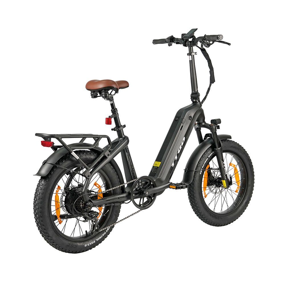 TTGO F8 Elektrische fiets van koolstofvezel met verborgen 48V 18Ah-accu